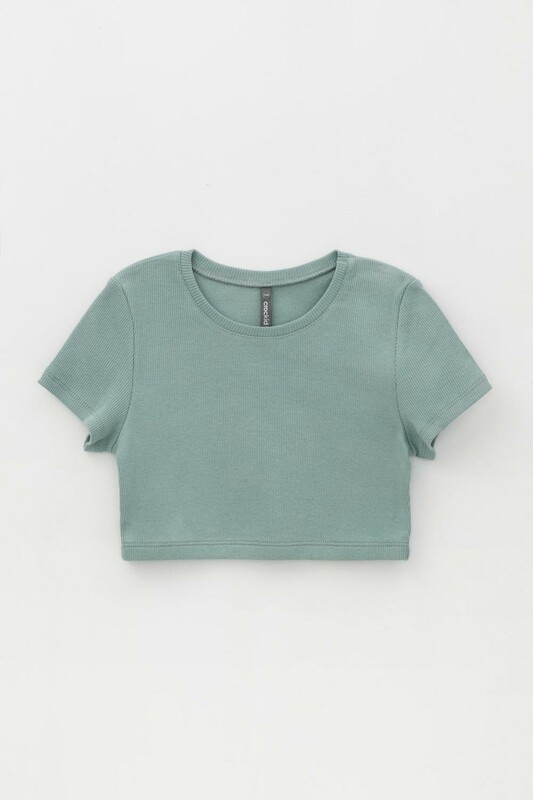 фуфайка-топ для дев